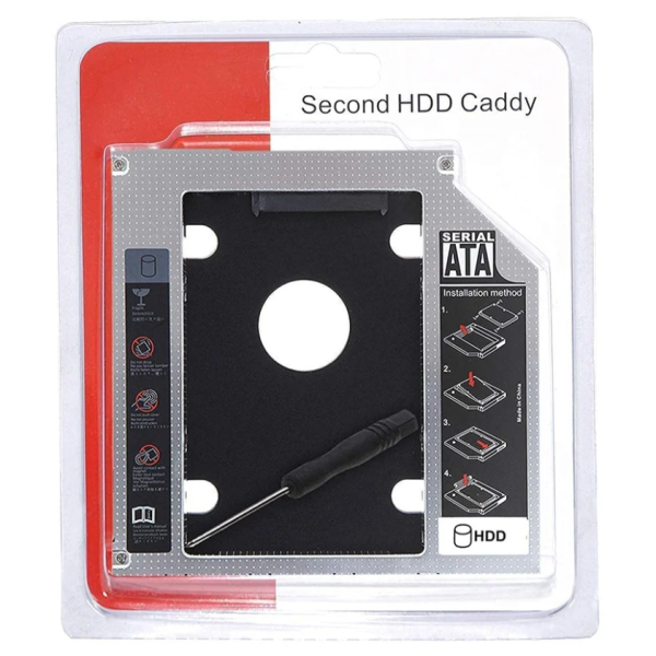 9.5mm sata hard drive caddy tray for laptop notebooks