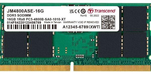 transcend 16gb ddr5 4800 so dimm