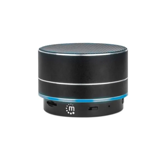 manhattan metallic led bluetooth speaker