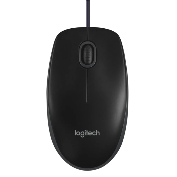 logitech wired b100 optical usb mouse