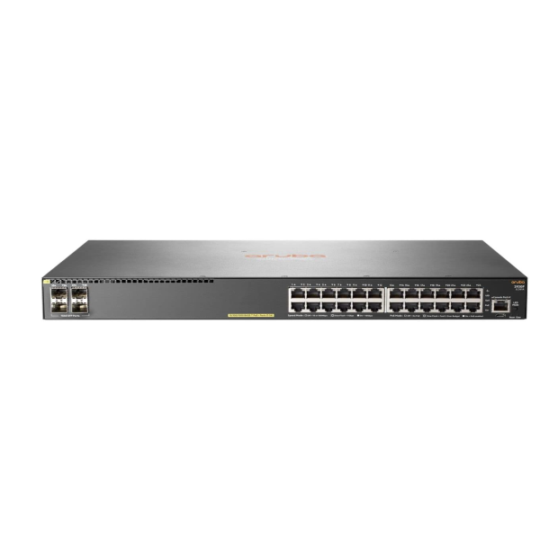 hpe aruba networking 2930f 24g 4sfp+ switch